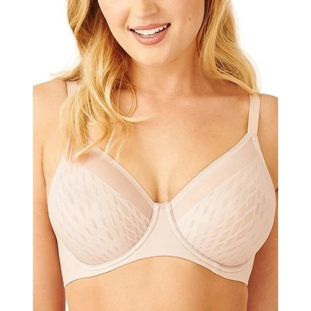 Wacoal‎ Women's Elevated Allure Underwire Bra 855336 Rose Dust Size 40 DDD 40DDD